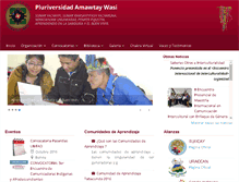 Tablet Screenshot of amawtaywasi.org